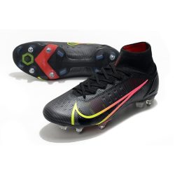 Nike Mercurial Superfly 8 Elite SG-PRO AC Negro x Prisma - Negro Amarillo Rojo_5.jpg